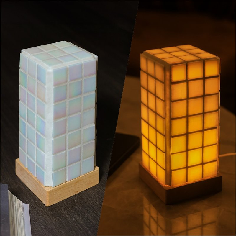 幻彩磁砖灯_长方体 - 灯具/灯饰 - 陶 