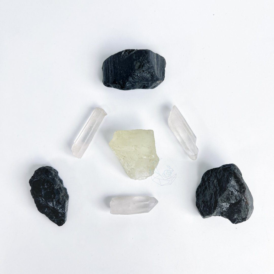 【黑碧玺强力护佑晶阵】 - 零件/散装材料/工具 - 水晶 多色