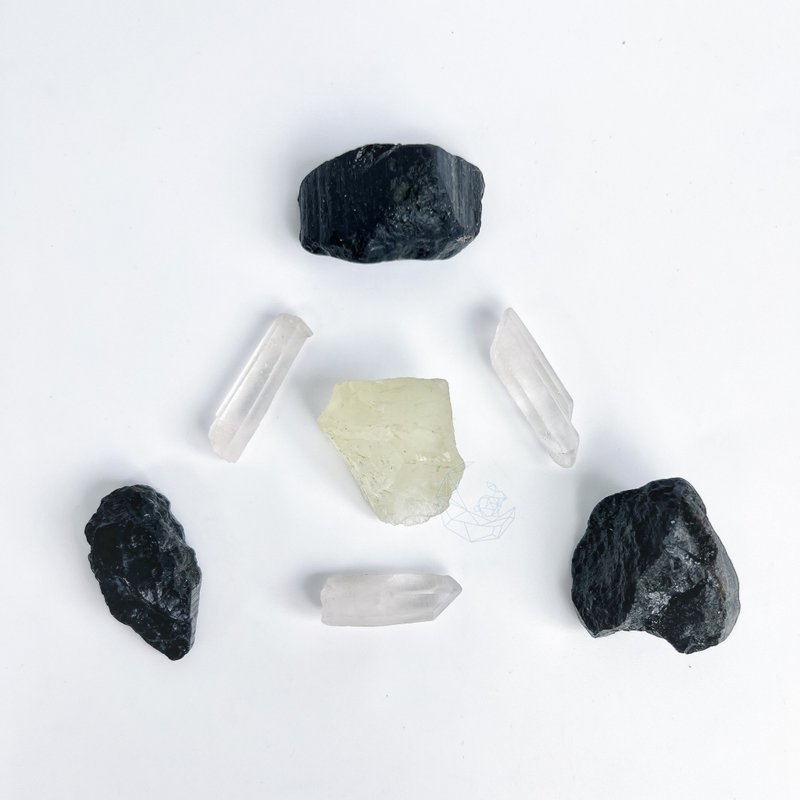 【黑碧玺强力护佑晶阵】 - 零件/散装材料/工具 - 水晶 多色