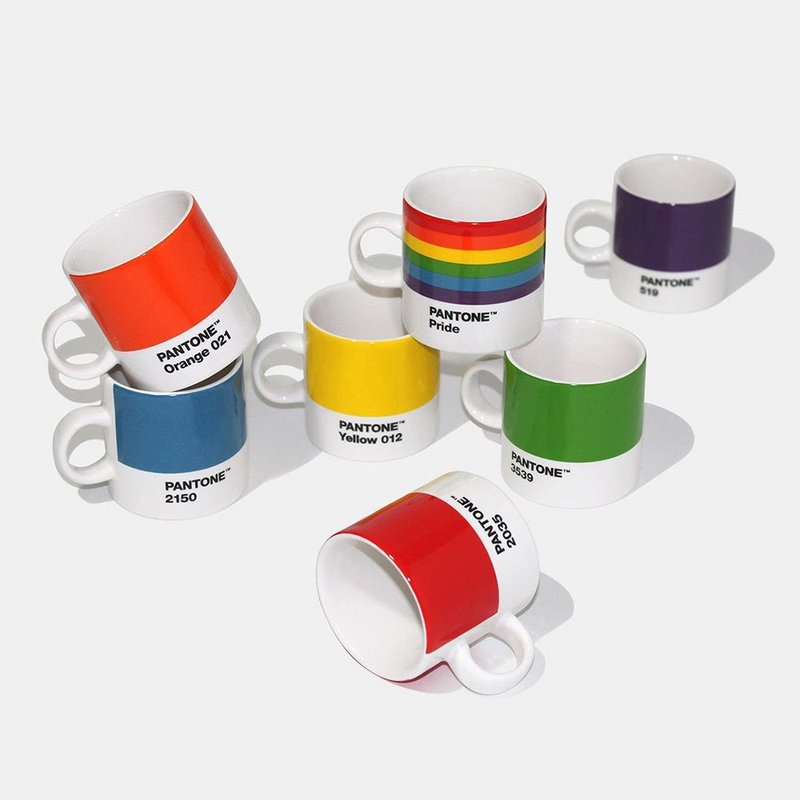 PANTONE 咖啡杯(骄傲-7入组) 送礼 - 咖啡杯/马克杯 - 其他材质 