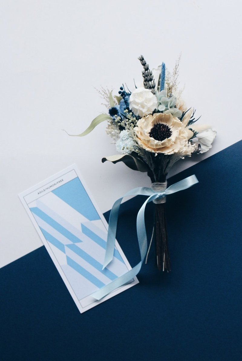 Dry Flower Bouquet!! 【信使之神- Hermes】干燥花 TFC花束 花束 - 干燥花/捧花 - 植物．花 