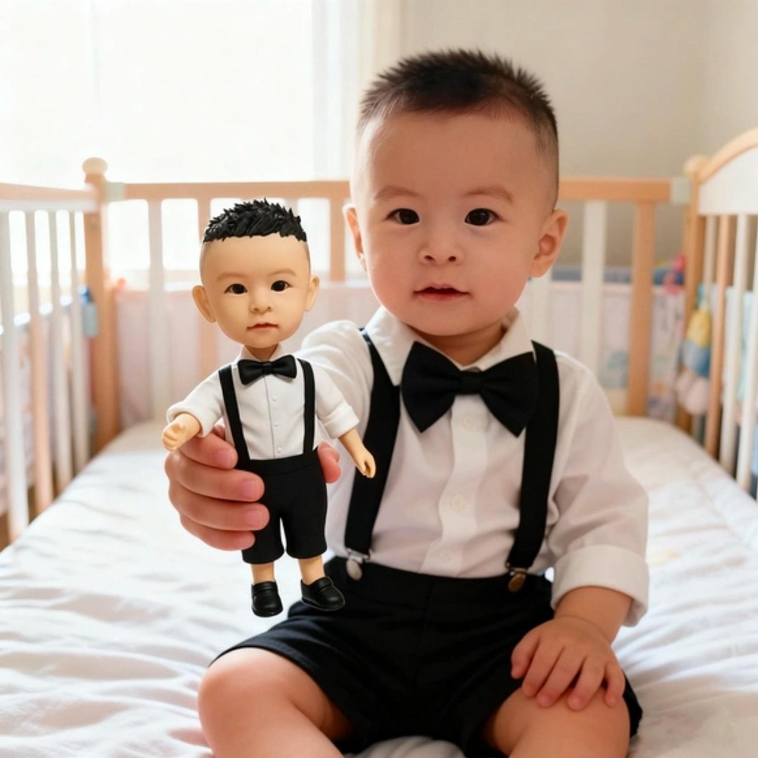 小孩 孩子 毕业 生日 礼物订制 订制化 人偶 公仔 似颜绘 纪念 - 玩具/玩偶 - 粘土 多色