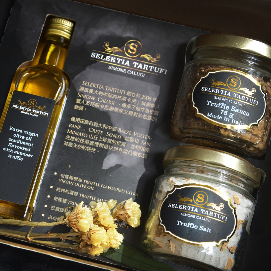 【春节预购】SELEKTIA 意大利典藏黑松露礼盒(附品牌纸袋) - 酱料/调味料 - 新鲜食材 