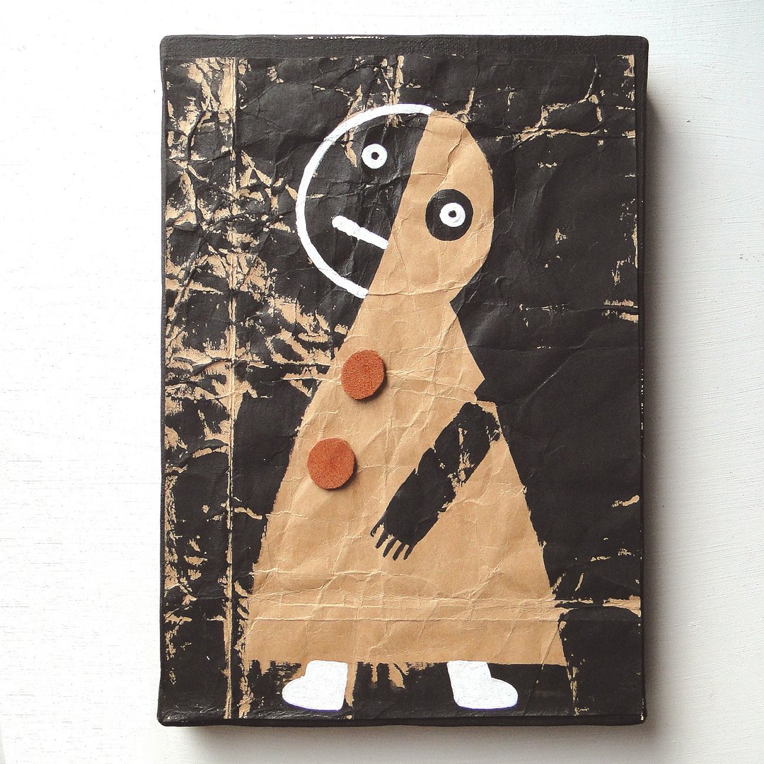 Damage Series Original Canvas No9 - 海报/装饰画/版画 - 纸 黑色