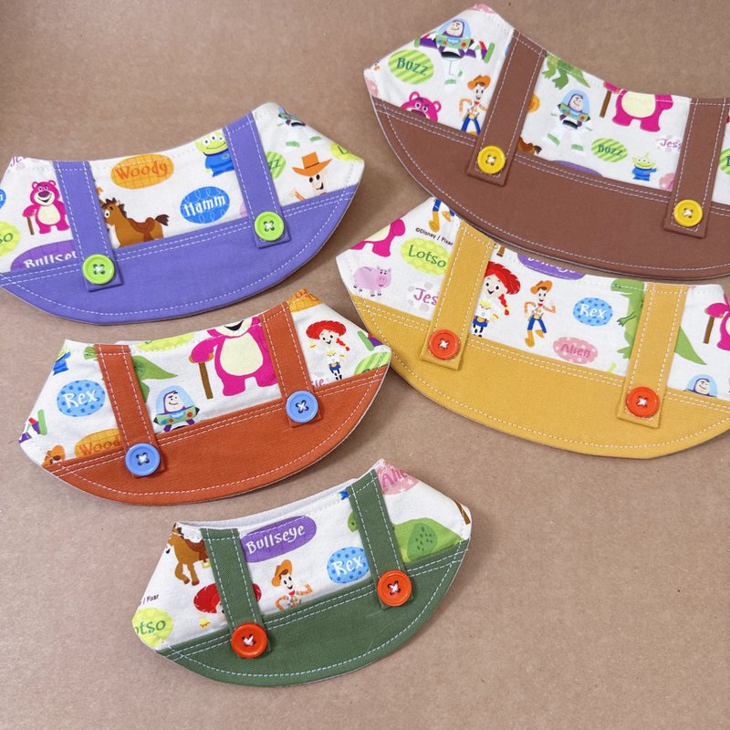 NAMICHI toystory系列 宠物围巾 现货 - 项圈/牵绳 - 棉．麻 