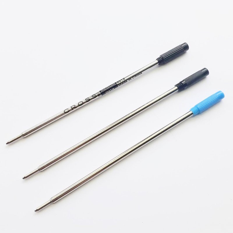 【虎之鹤】CROSS 兼容笔芯 替芯 10入与CROSS品牌通用 蓝芯/黑芯 - 其他书写用品 - 铜/黄铜 
