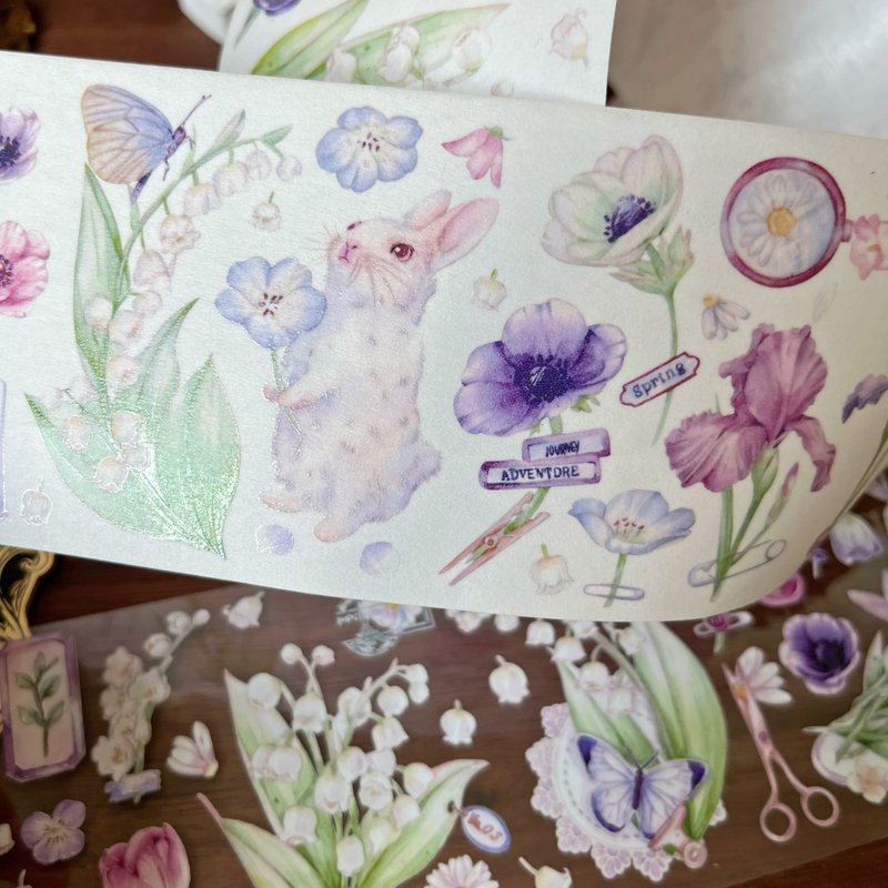 玉兔漫想 PET 和纸胶带 - 纸胶带 - 其他材质 绿色