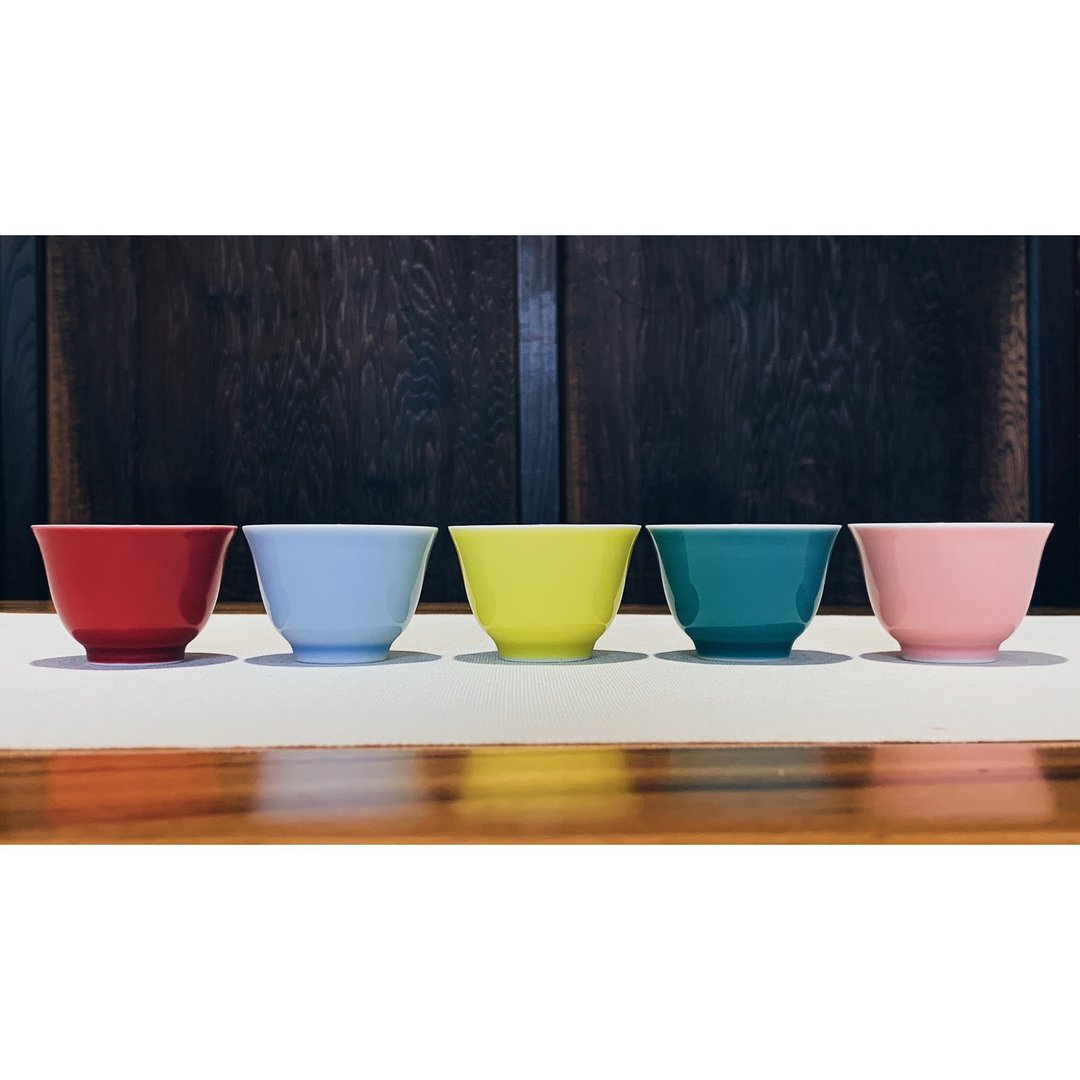 不言美器 颜色釉 清湛闻杯 - 茶具/茶杯 - 瓷 