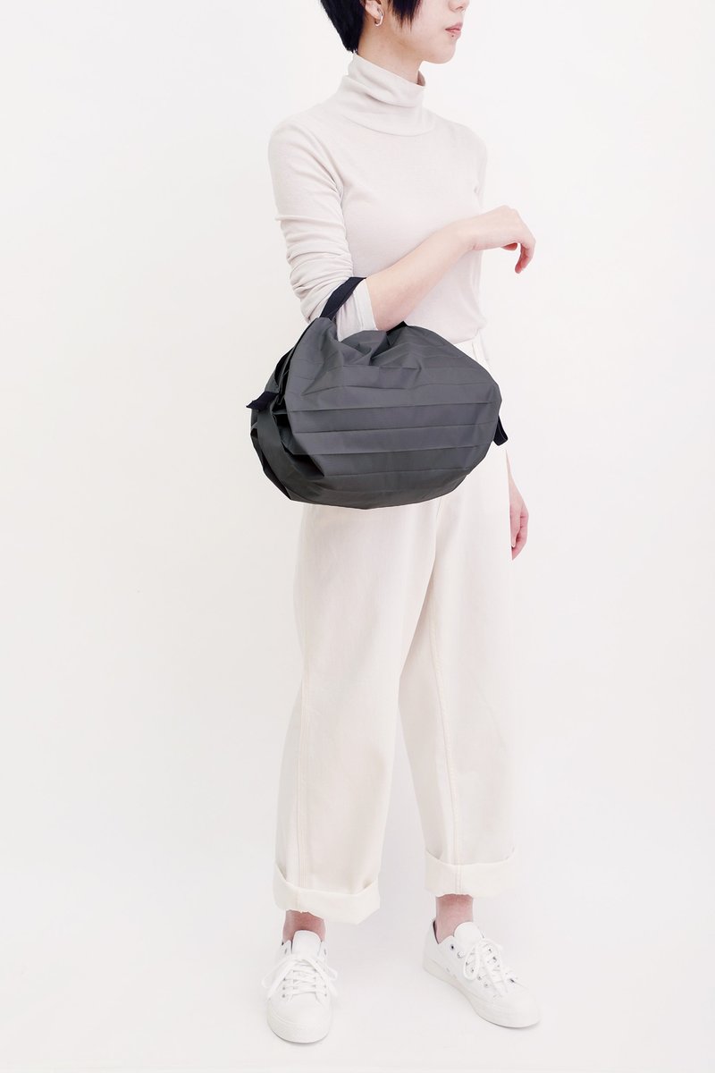 日本Shupatto折叠环保袋 - SUMI (S) - 手提包/手提袋 - 尼龙 黑色