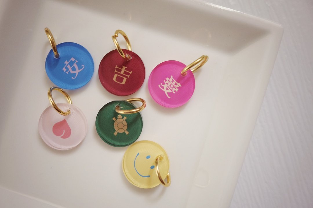 卖可爱的 满满幸运事【lucKey 幸运饰 charm】可任意组搭 - 吊饰 - 压克力 多色