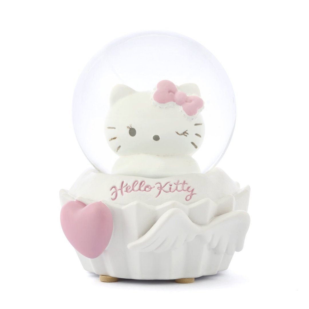 Hello Kitty 天使甜心 水晶球摆饰 生日情人节 圣诞交换礼物 疗愈 - 摆饰 - 玻璃 