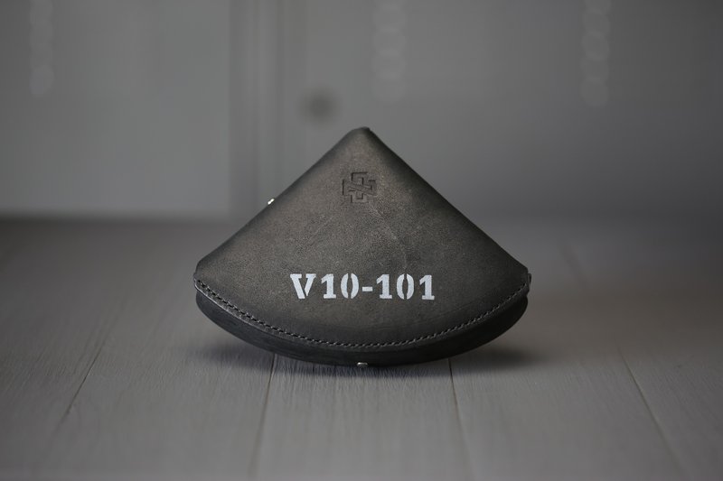 HARIO V60 / KALITA咖啡滤纸牛革收纳包 外出携行包 二战军品风格 - 其他 - 真皮 咖啡色