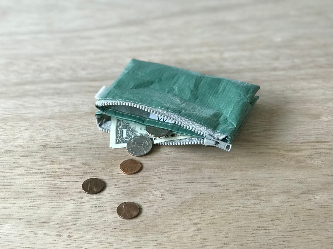 turquoise green [mini wallet] Ultra-lightweight polyethylene material / unisex - 皮夹/钱包 - 尼龙 绿色