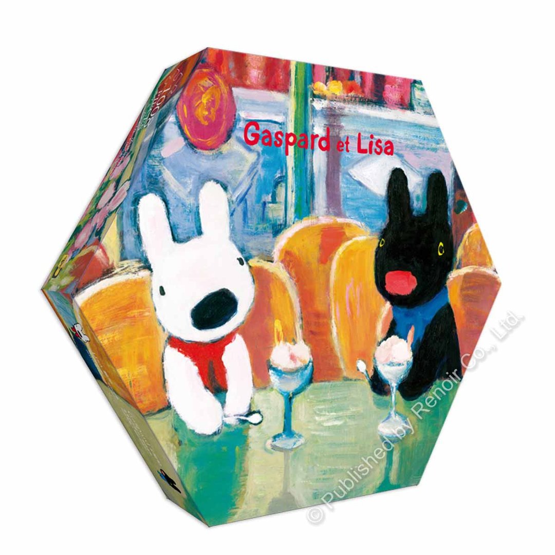 雷诺瓦拼图文化坊/法式咖啡馆/1008片/Gaspard et Lisa - 拼图 - 纸 