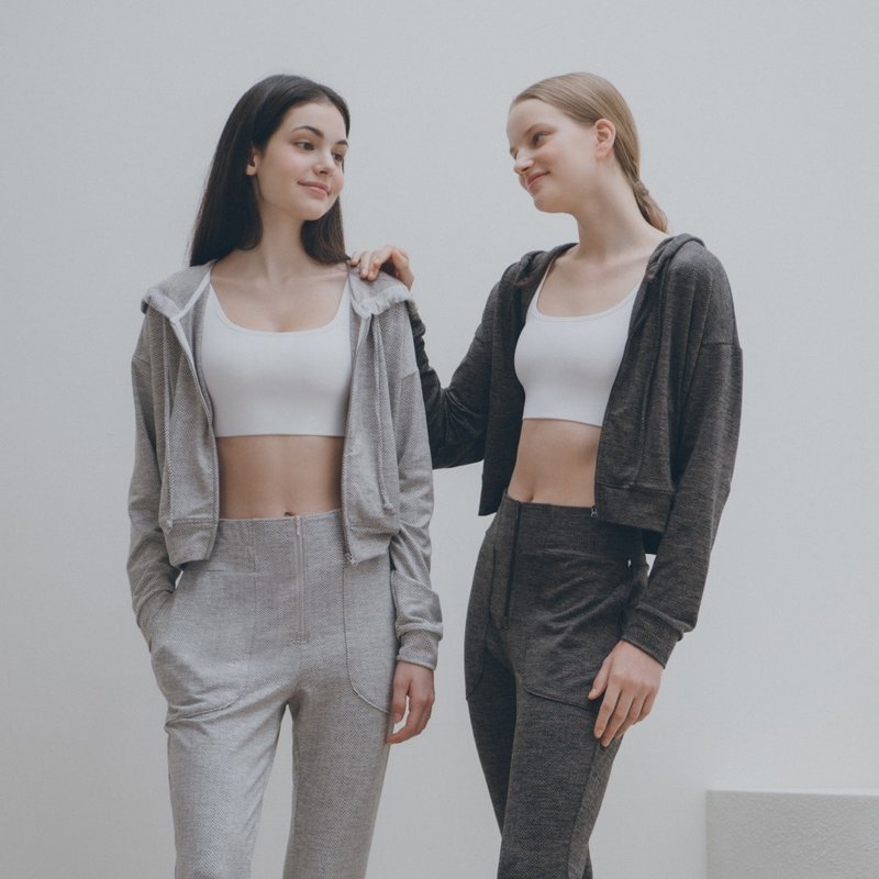 【MACACA】木质调:小外套 - BHE4302 乌木棕 - 女装休闲/机能外套 - 聚酯纤维 咖啡色