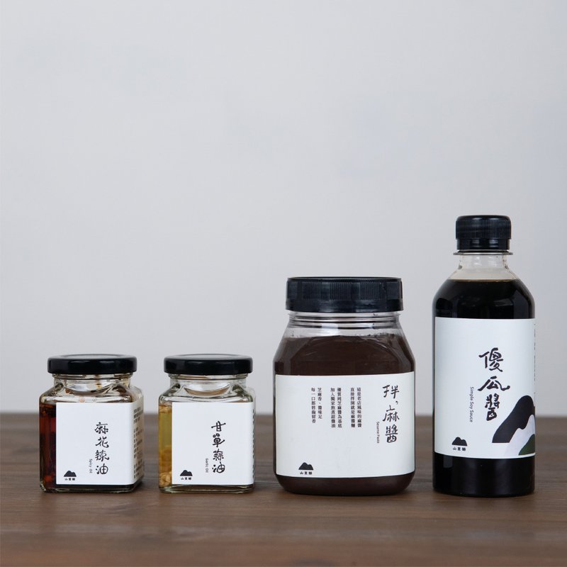 家常纯酱组 |  双酱二油 - 酱料/调味料 - 新鲜食材 咖啡色