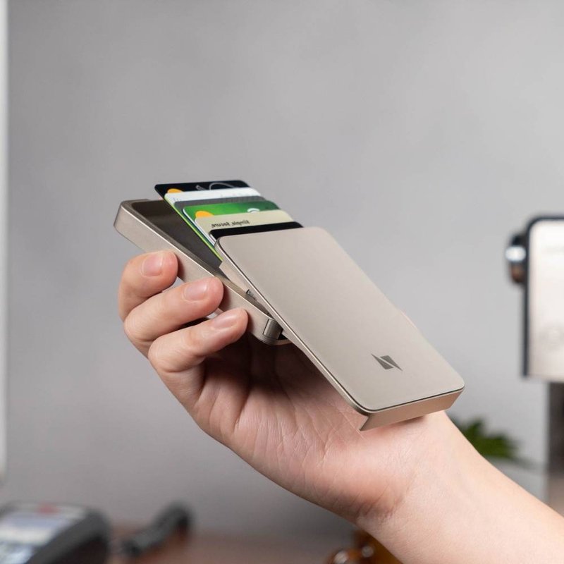 【预购】Zenlet 3 Pro RFID 防盗行动钱包 感应卡夹 双层收 - 皮夹/钱包 - 铝合金 灰色