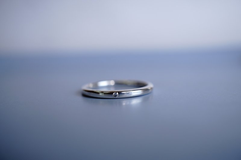 simple ring 156 - 戒指 - 其他金属 银色