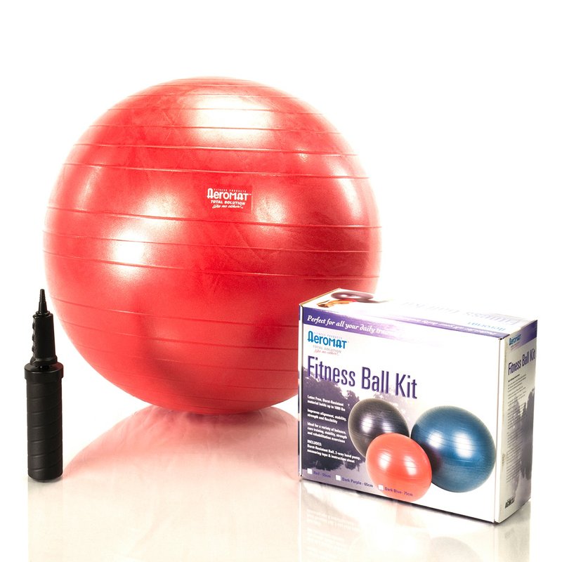 Aeromat抗爆健身球组-45cm - 运动/健身用品 - 塑料 红色