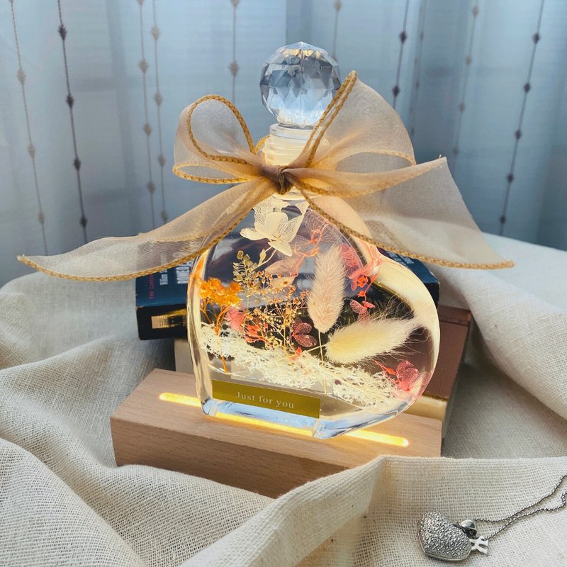 浮游花爱心瓶 情人节 纪念日 七夕 生日 礼物 - 摆饰 - 玻璃 