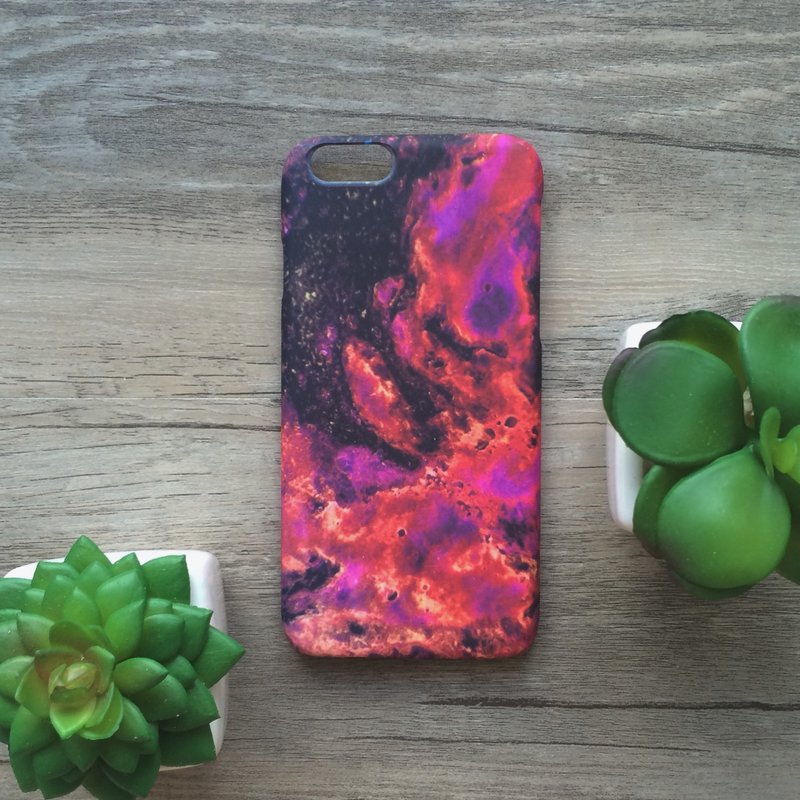 我的烈焰情感红与黑//原创手机壳-   iPhone, Samsung, oppo - 手机壳/手机套 - 塑料 粉红色