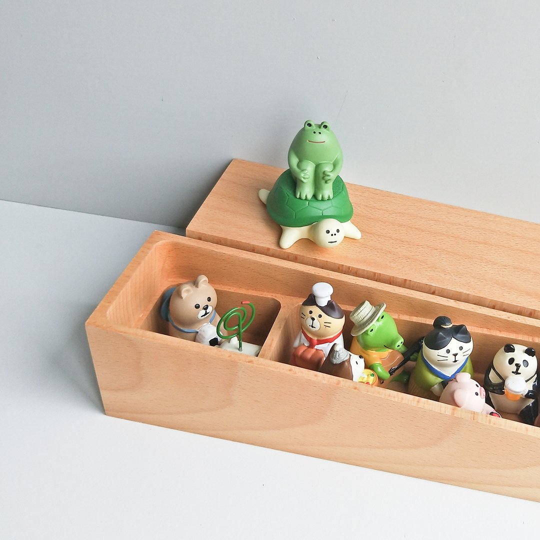 【福利品出清】五四三小宝盒 交换礼物 圣诞礼物 圣诞节 - 收纳用品 - 木头 咖啡色