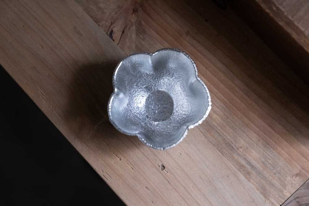 Inflorescence Sake Cup - Kapok 花形杯 - 木棉花 - 酒杯/酒器 - 其他金属 银色