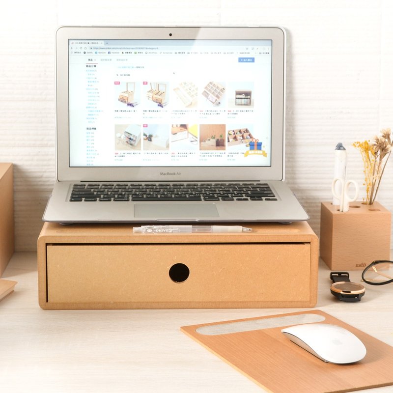 【屏幕架】电脑架 屏幕增高 笔电架 电脑增高 圣诞礼物 - 电脑配件 - 木头 