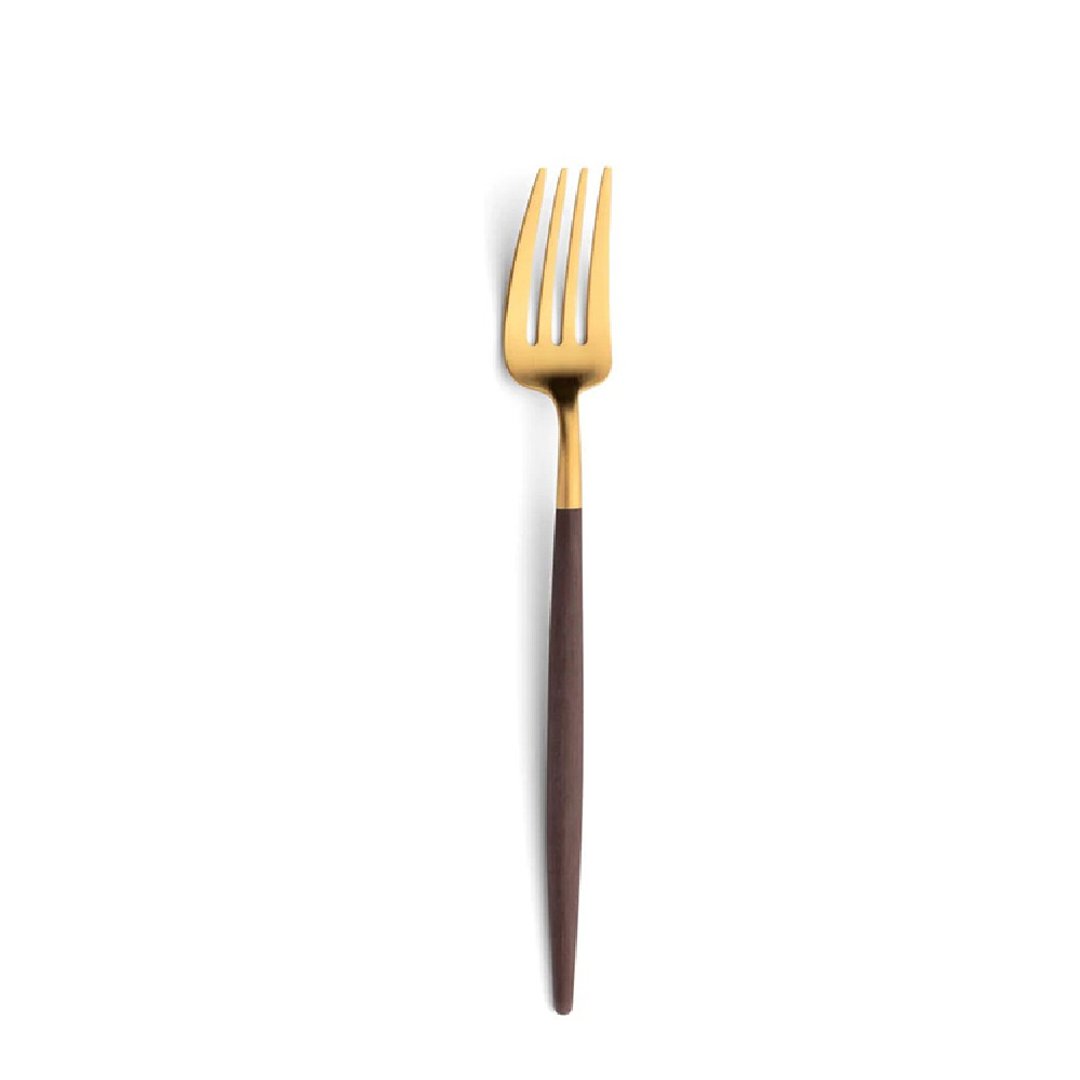 葡萄牙 Cutipol GOA 棕金  21.5CM 主餐叉 - 餐刀/叉/匙组合 - 不锈钢 咖啡色