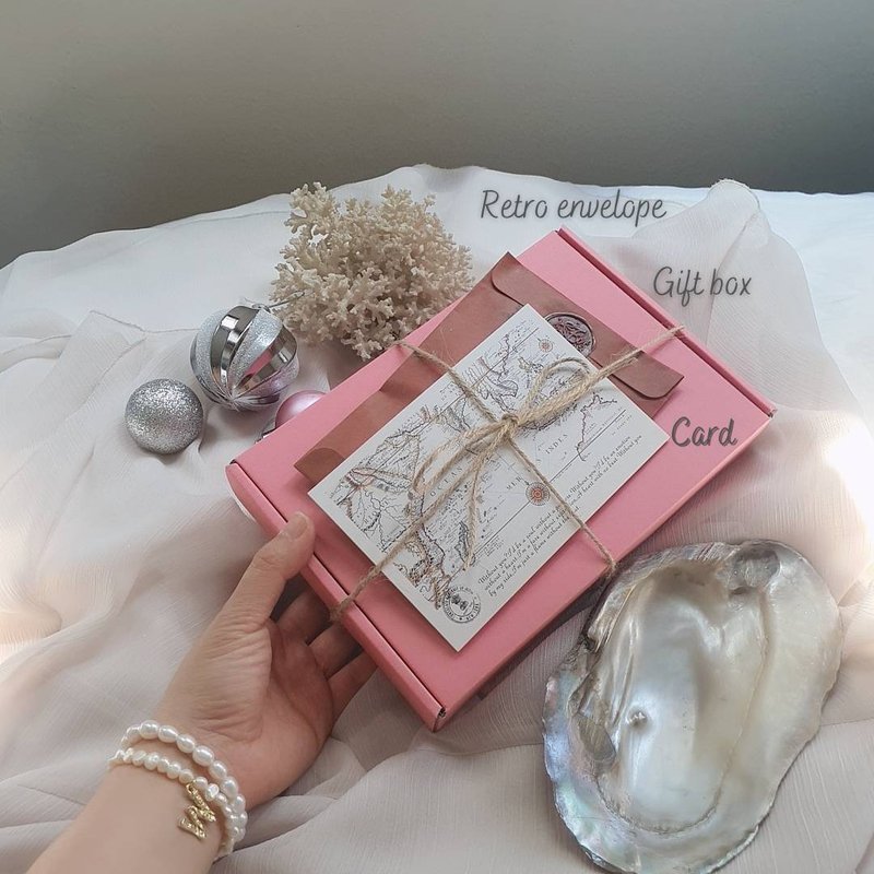 Pink Gift Box - 项链 - 纸 