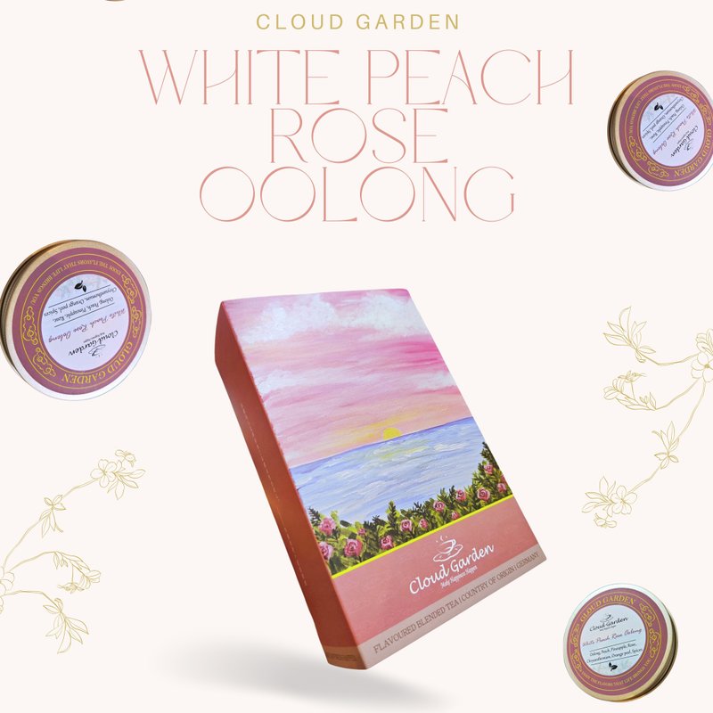 茶韵果香 | 甘醇双享 | 白桃玫瑰乌龙茶 伴手礼 - 茶 - 植物．花 