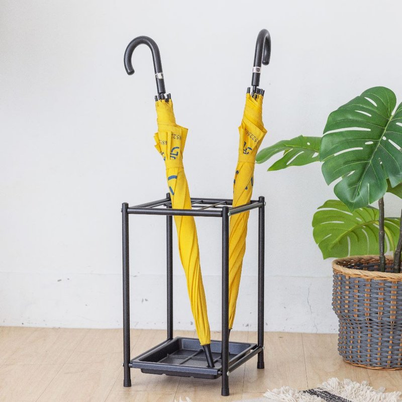 无印9格平面雨伞架 九宫格 置物架 伞桶 雨伞置物架 收纳架 伞架 - 其他家具 - 其他材质 黑色