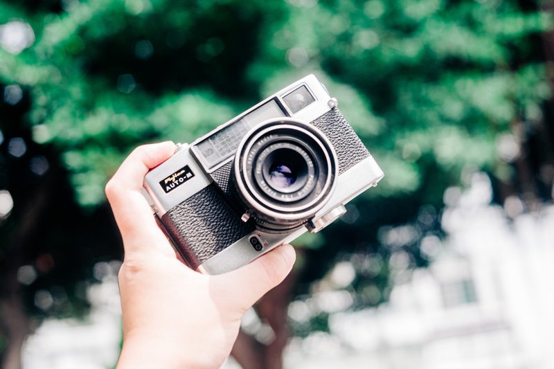 富士 FUJICA AUTO-M 底片相机 - 相机 - 其他金属 