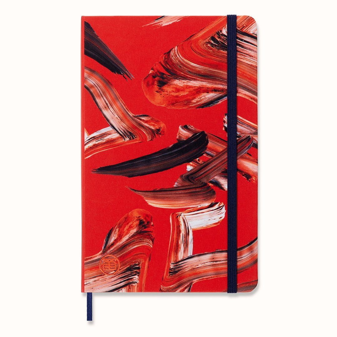 _勿上架_MOLESKINE 吴文华虎年限量笔记本 红 L 型横线 - 笔记本/手帐 - 纸 红色