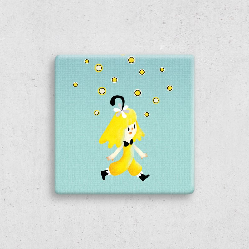 小雏菊系列无框画_新生小雏菊 - 海报/装饰画/版画 - 棉．麻 