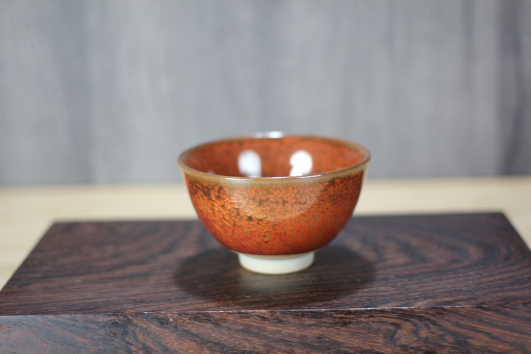 【秋冬好礼】50ml 结晶釉 中式小茶杯 酒杯 莺歌叶敏祥作品 - 茶具/茶杯 - 瓷 