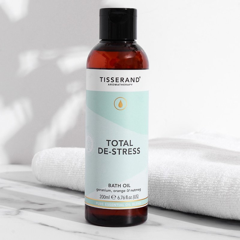 【英国原装进口】放松沐浴精油 200ML TOTAL DE-STRESS BATH OIL - 沐浴用品 - 精油 