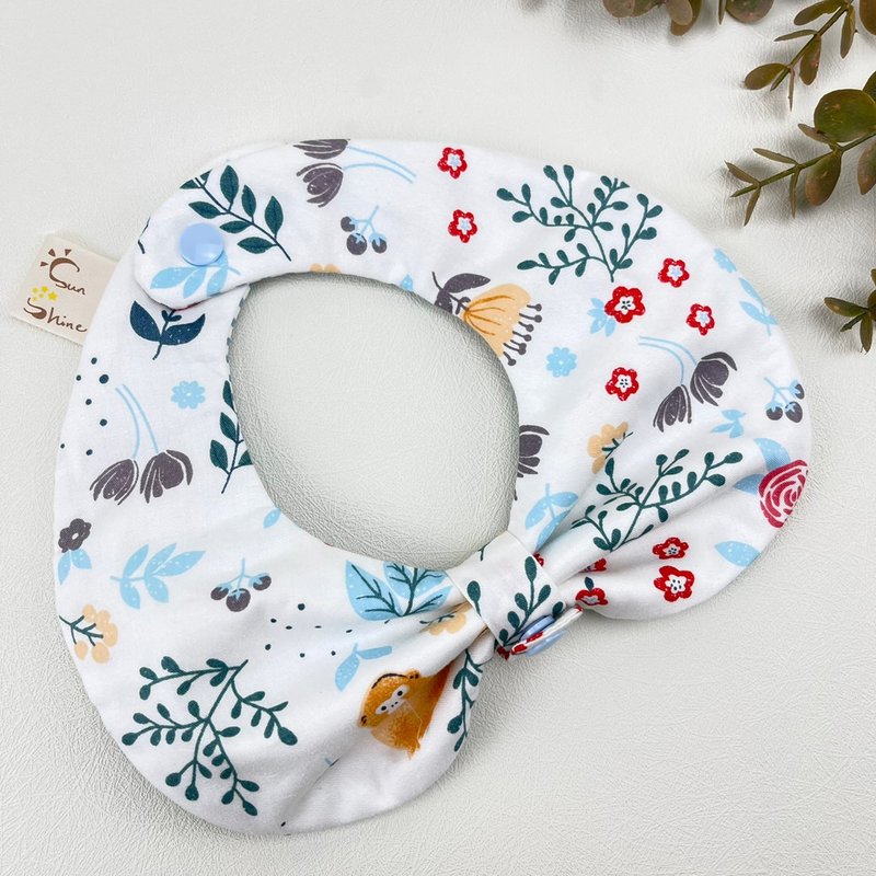 现货 - 蝴蝶奶嘴兜/花草动物 - 围兜 / 口水巾 / 口水肩 - 围嘴/口水巾 - 棉．麻 