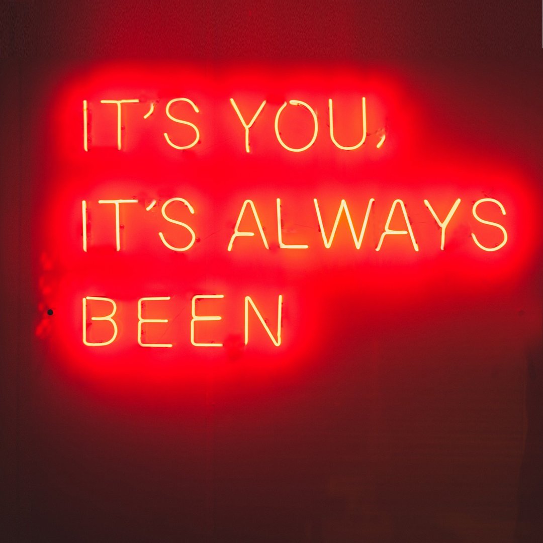 IT'S YOU, IT'S ALWAYS BEEN霓虹灯LED发光字Neon Sign Light - 灯具/灯饰 - 压克力 透明
