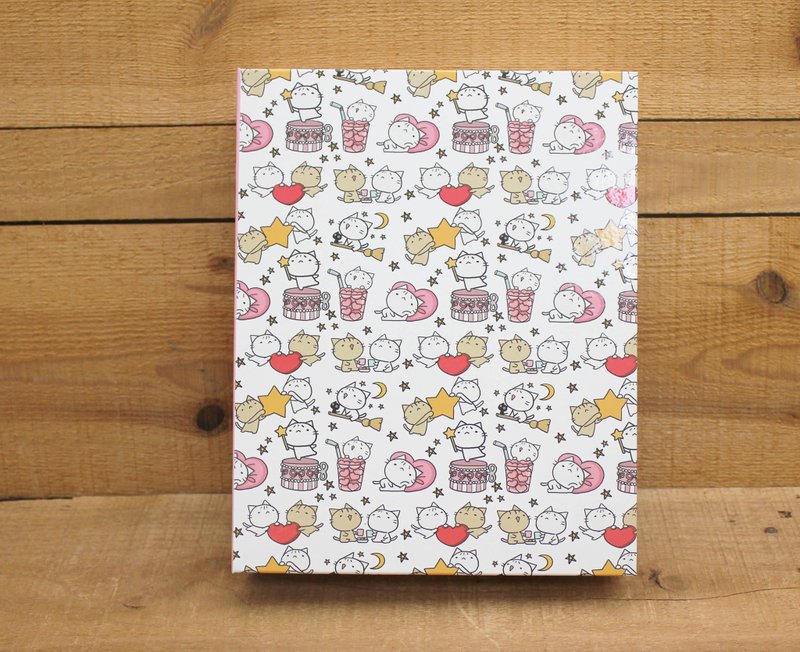 【相本】 星星猫200入相本(粉红)986166 - 相簿/相册 - 塑料 白色