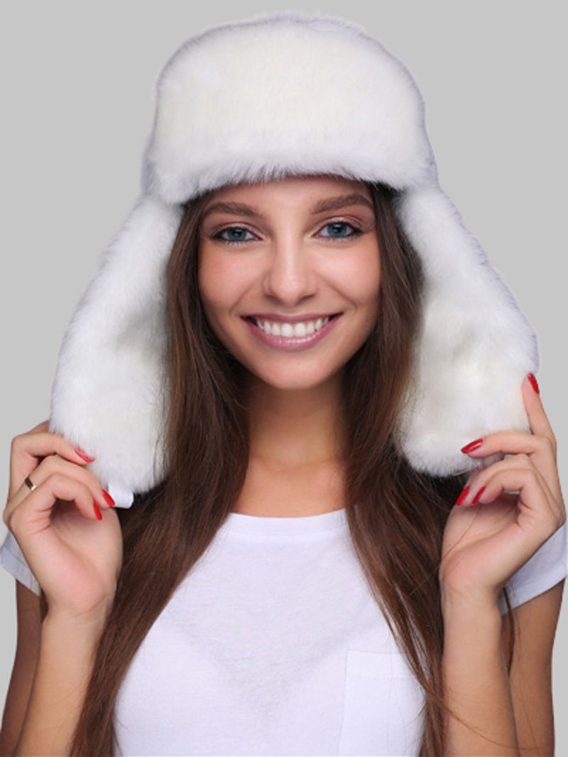 Ushanka 帽子 男式/女式时尚翻耳帽男女通用 - 帽子 - 聚酯纤维 多色