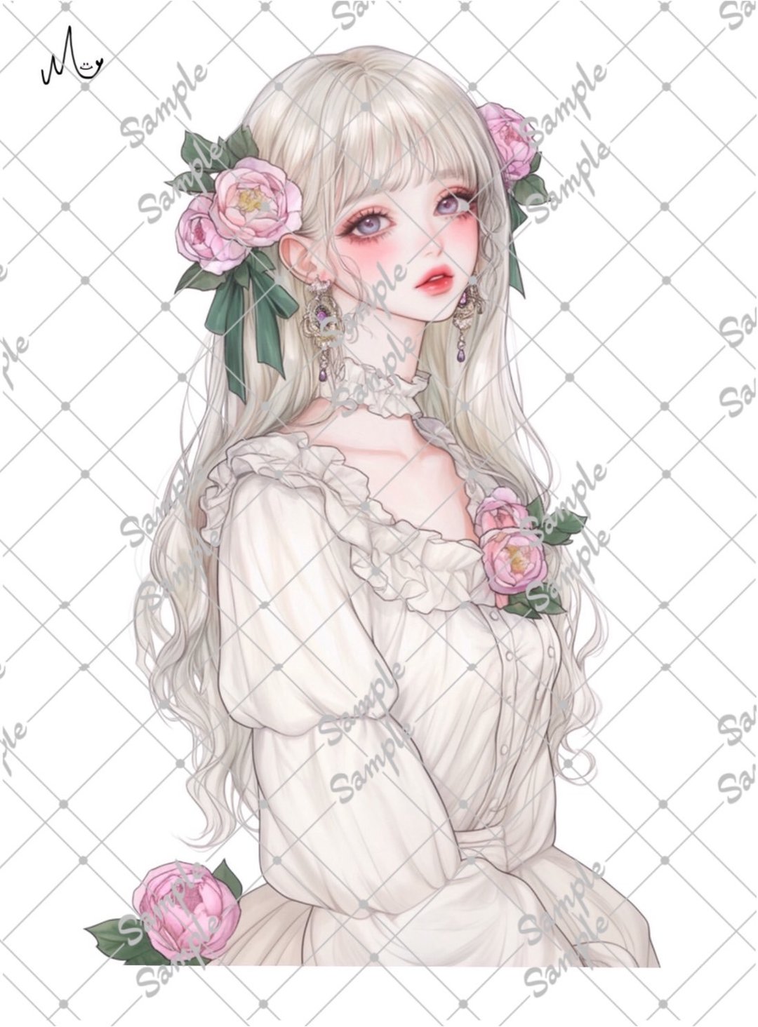 原创人物贴纸 11月新品 - 贴纸 - 纸 