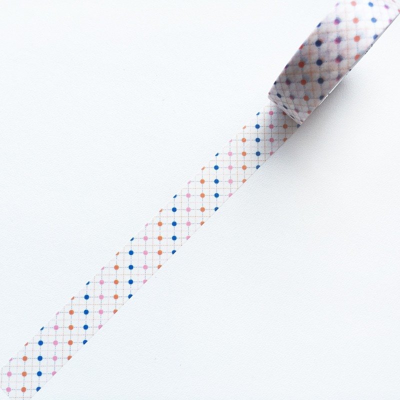 mt 和纸胶带 Deco【虚线圆点-红 (MT01D337)】2016AW/生产完了品 - 纸胶带 - 纸 多色