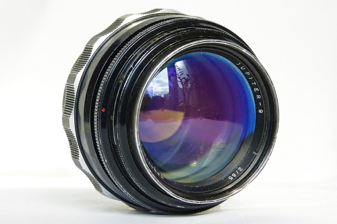 测试过 Jupiter-9 2/85 黑色镜头，适用于单眼相机 M39 M42 接环，苏联 LZOS - 相机 - 其他材质 黑色