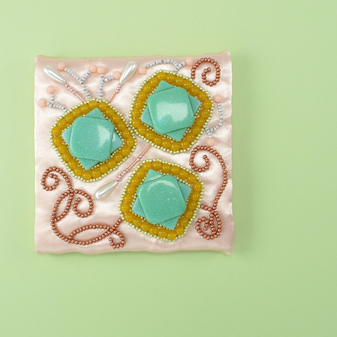 Fabric panel 06 - 墙贴/壁贴 - 其他材质 粉红色
