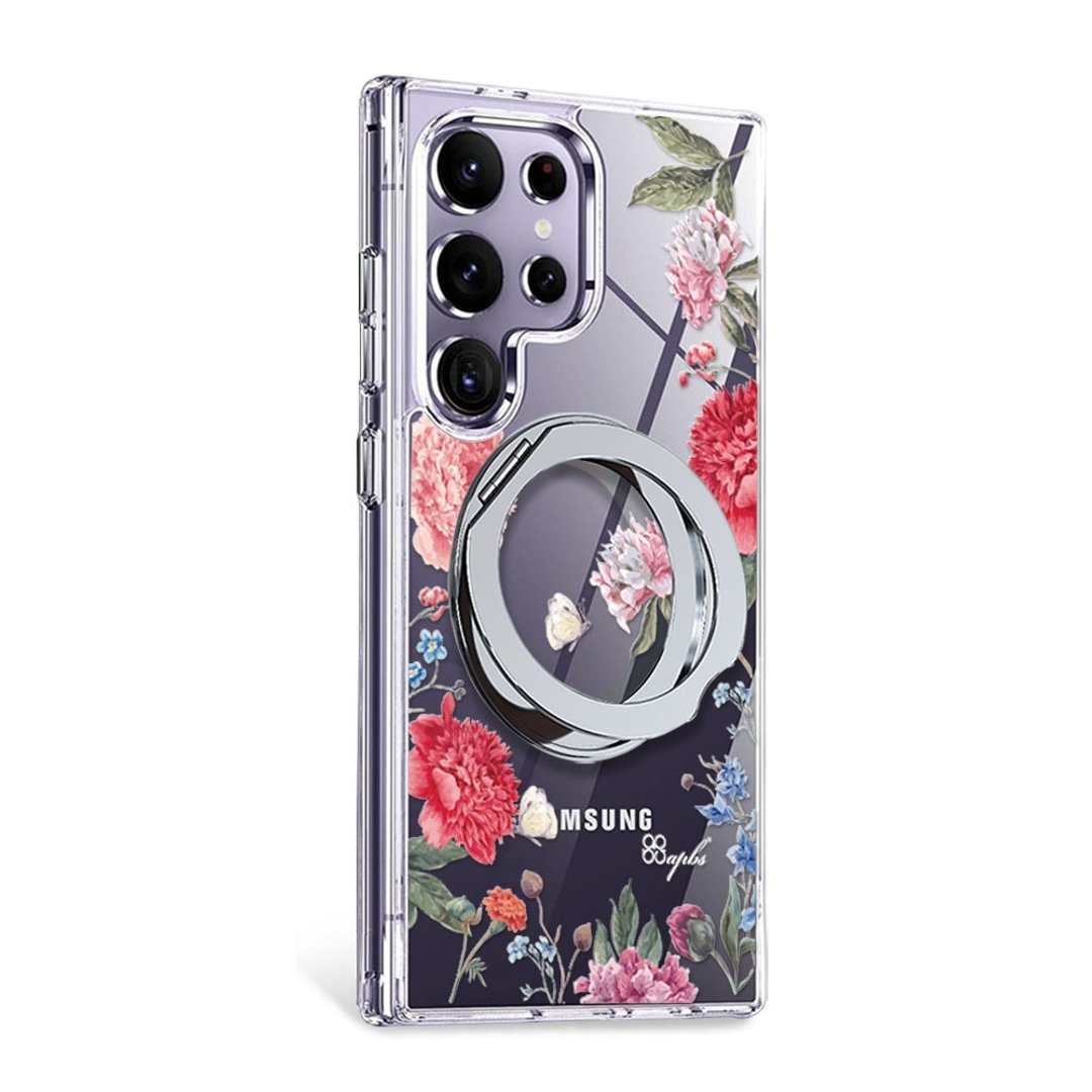 S26/S25/S24/A56/Flip7系列 军规 360 旋转磁吸立架手机壳 - 四季 - 夏 - 手机壳/手机套 - 其他材质 多色