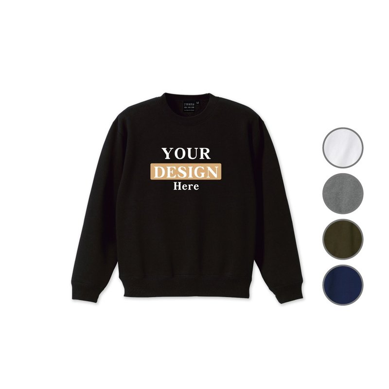 定制化礼物 | 棉柔舒适刷毛大学踢 帽t 情侣装 卫衣 - 中性连帽卫衣/T 恤 - 棉．麻 