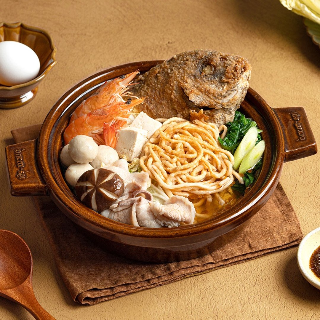 【老妈拌面】砂锅鱼头风味锅烧意面 - 面/面线/米粉 - 新鲜食材 