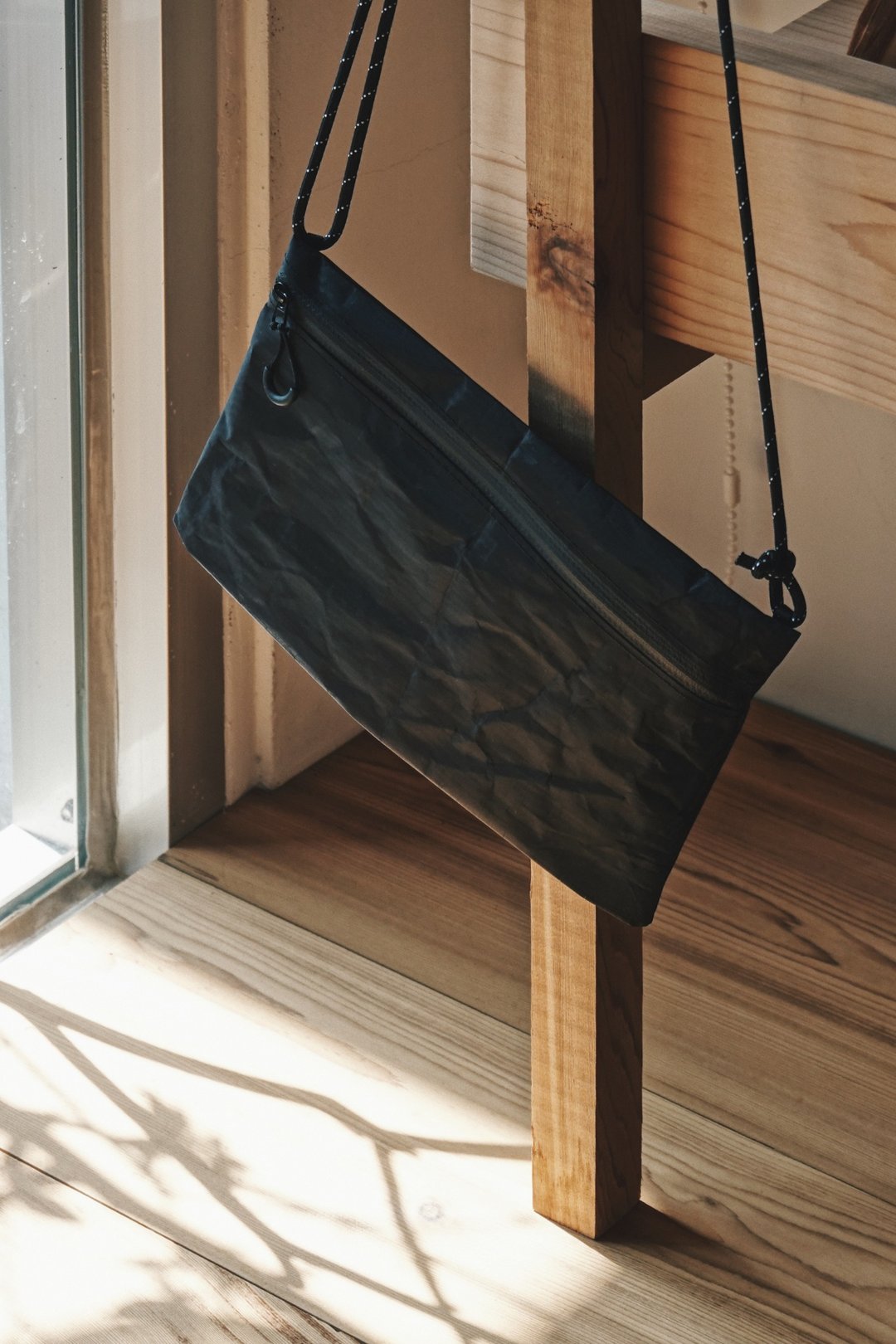 Sacoche Bag DCF (Cuben Fiber)轻量化侧背包 - 侧背包/斜挎包 - 防水材质 黑色