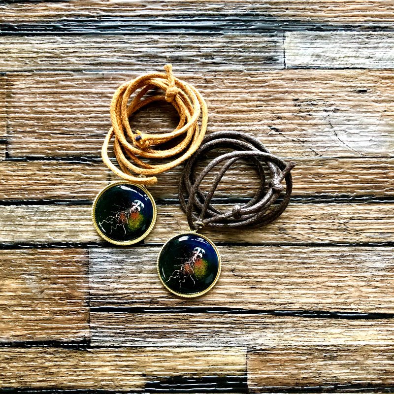 Undersea Pendant Explorer - 项链 - 树脂 蓝色